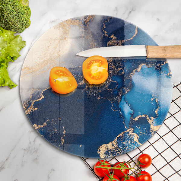 Kuchynská doska zo skla Elegantné pozadie a zlato