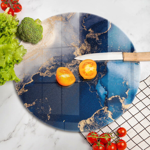 Kuchynská doska zo skla Elegantné pozadie a zlato