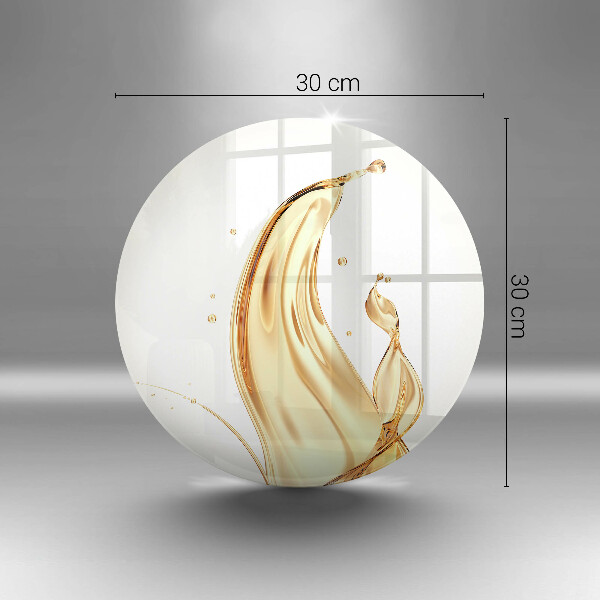 Kuchynská doska zo skla olivový olej