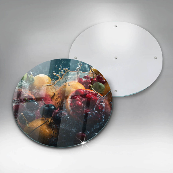 Kuchynská doska zo skla Ovocie vo vode