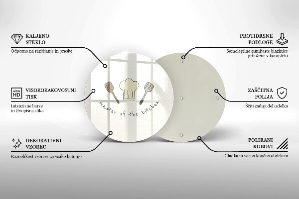 Kuchynská doska zo skla Master of the Kitchen