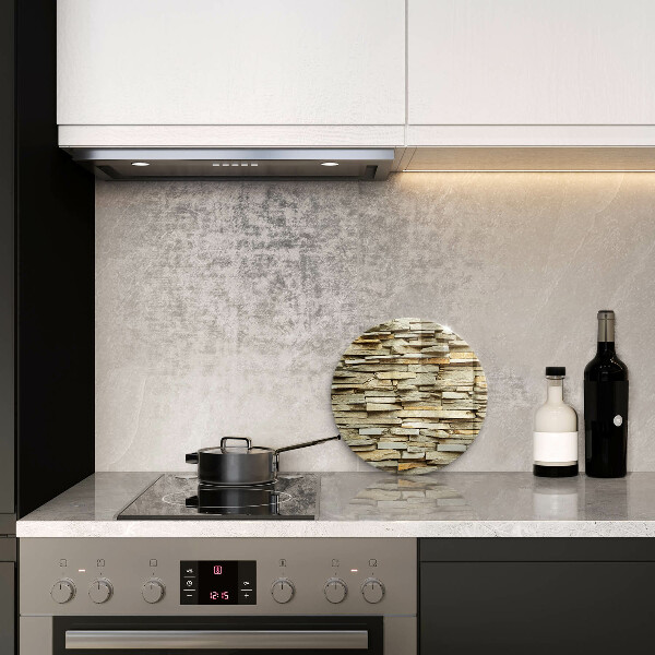 Kuchynská doska zo skla Dekoratívne kamene