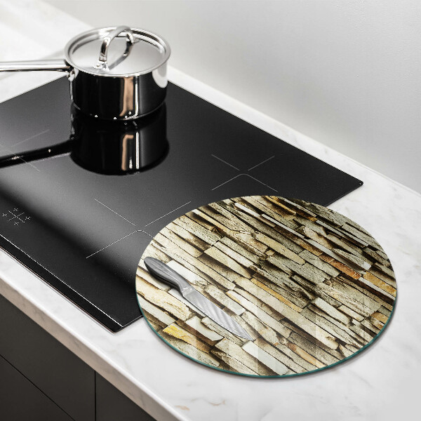 Kuchynská doska zo skla Dekoratívne kamene