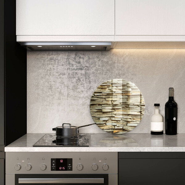 Kuchynská doska zo skla Dekoratívne kamene