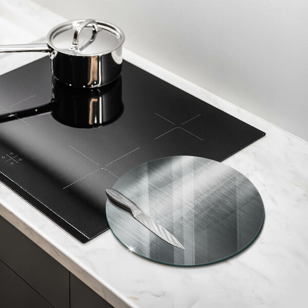 Kuchynská doska zo skla Kovová textúra