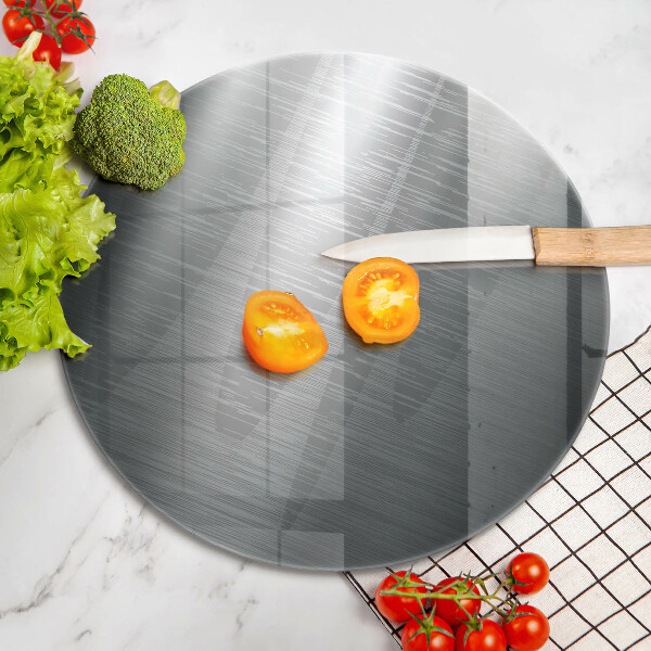 Kuchynská doska zo skla Kovová textúra