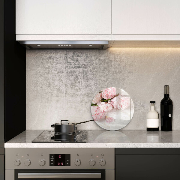 Kuchynská doska zo skla Jemné kvety ruží