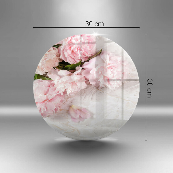 Kuchynská doska zo skla Jemné kvety ruží