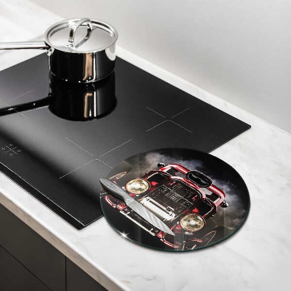 Kuchynská doska zo skla Staré auto