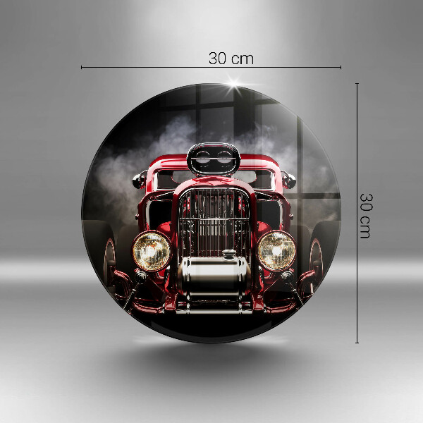 Kuchynská doska zo skla Staré auto