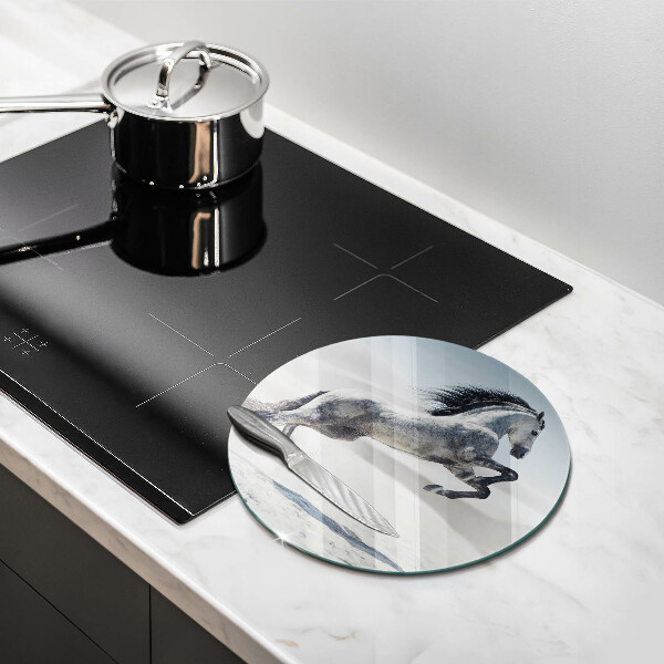 Kuchynská doska zo skla Osy bieleho koňa