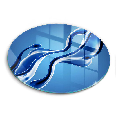 Kuchynská doska zo skla Abstrakcia tekutín