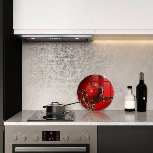 Kuchynská doska zo skla Jablkové ovocie vo vode