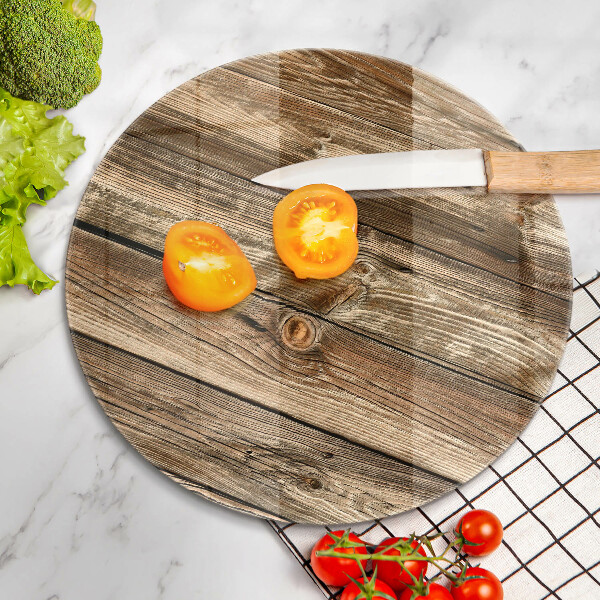 Kuchynská doska zo skla Textúra drevenej dosky