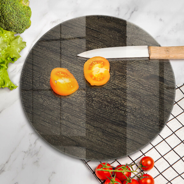 Kuchynská doska zo skla Textúra drevenej kôry