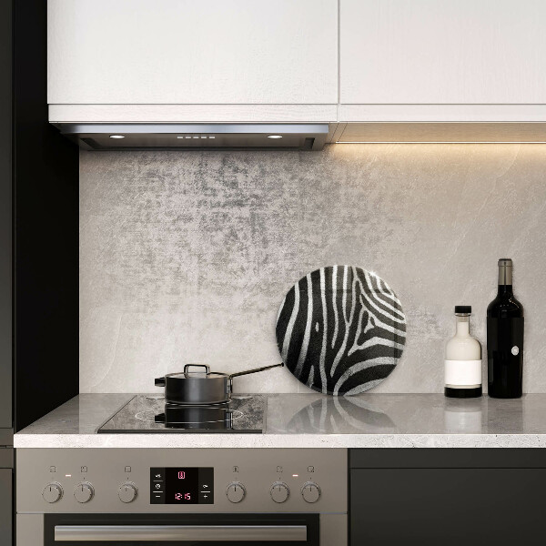 Kuchynská doska veľká zo skla Zebrové pruhy