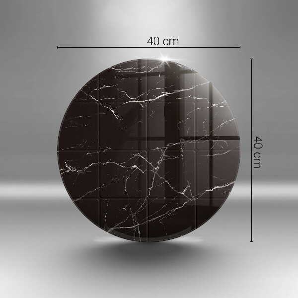 Kuchynská doska veľká zo skla Mramorové dlaždice