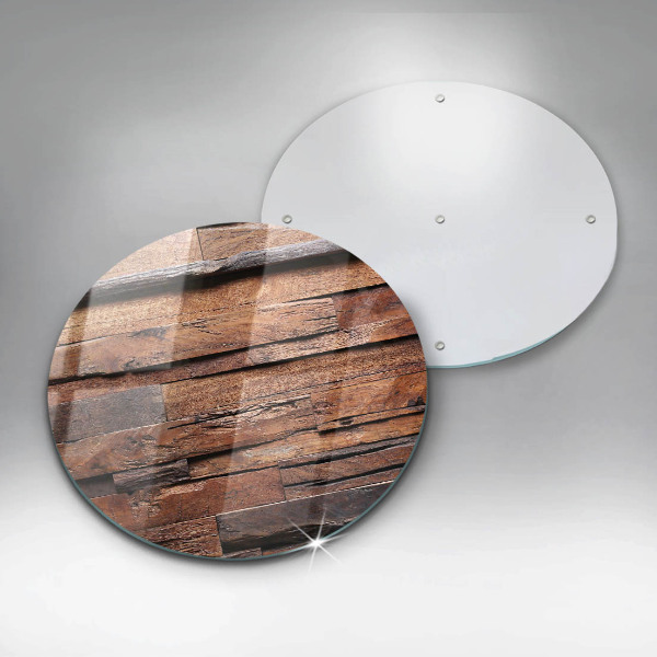 Kuchynská doska veľká zo skla Dekoratívne drevené dosky