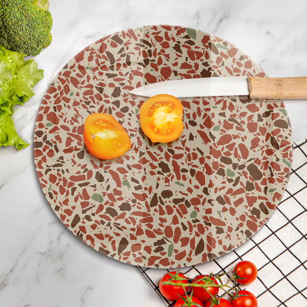 Kuchynská doska zo skla Jemná kamenina