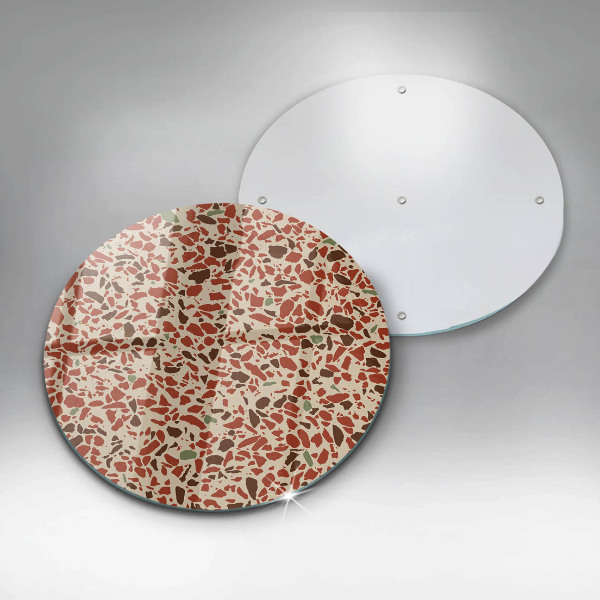 Kuchynská doska zo skla Jemná kamenina