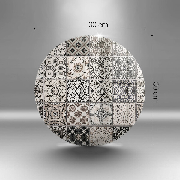 Kuchynská doska zo skla Dekoratívne dlaždice