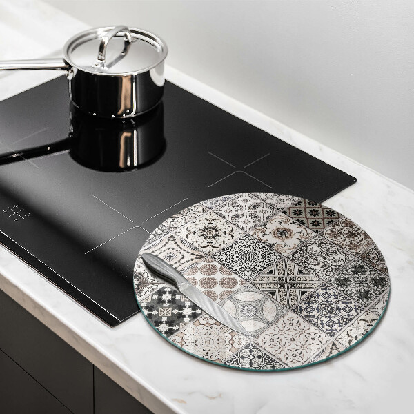 Kuchynská doska zo skla Dekoratívne dlaždice