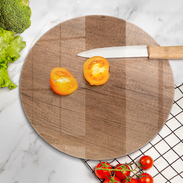 Kuchynská doska zo skla Textúra dreva