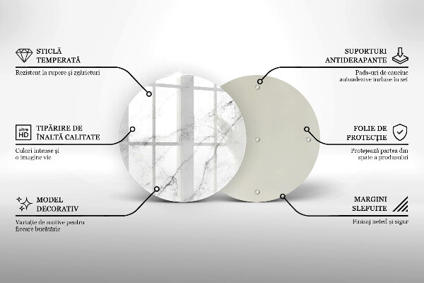 Kuchynská doska zo skla Elegantná textúra mramoru