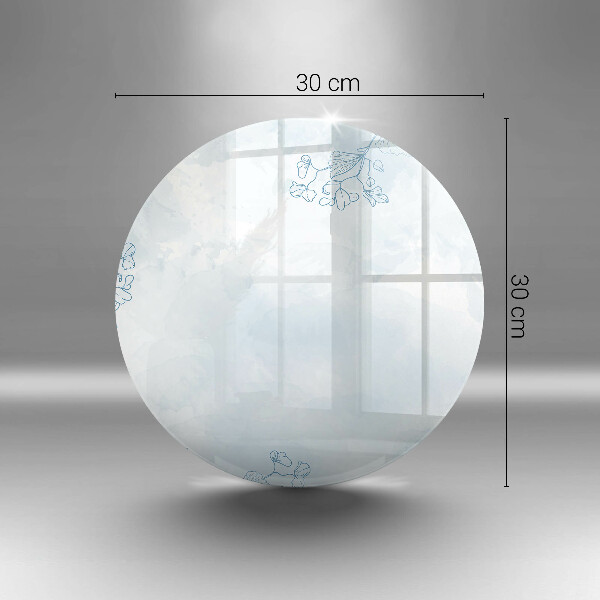 Kuchynská doska veľká zo skla Jemné pozadie