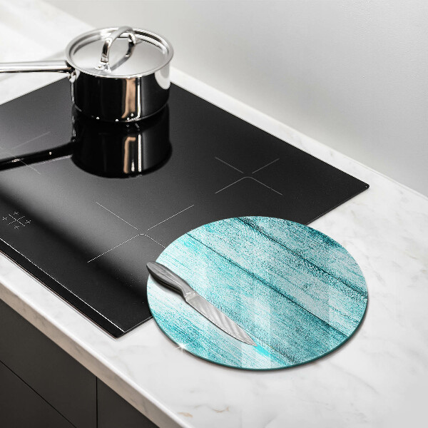 Kuchynská doska veľká zo skla Vintage drevené dosky