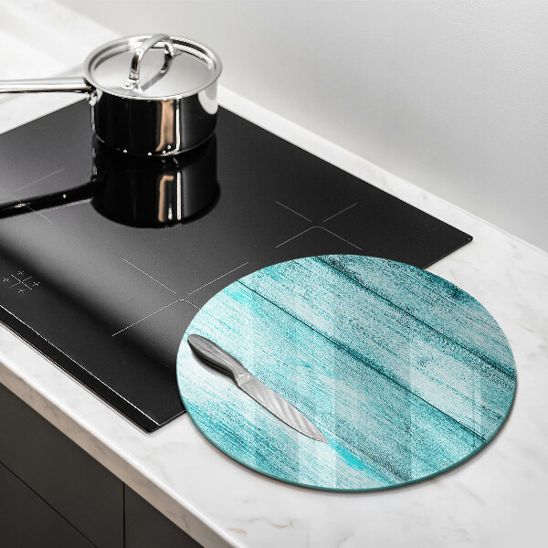 Kuchynská doska veľká zo skla Vintage drevené dosky