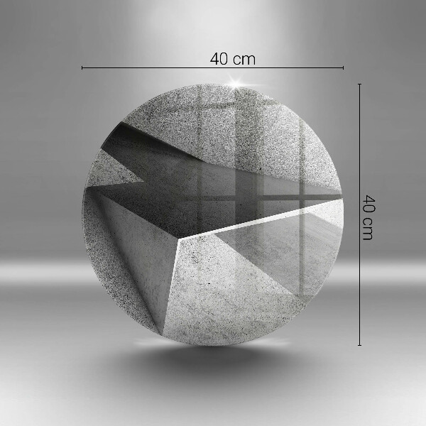 Kuchynská doska veľká zo skla Konkrétna abstrakcia