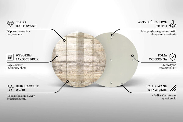 Kuchynská doska veľká zo skla Drevené dosky