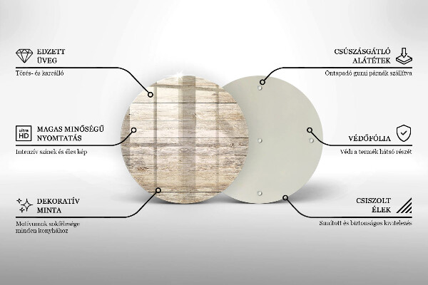 Kuchynská doska veľká zo skla Drevené dosky