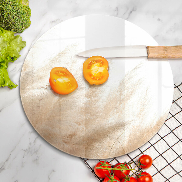 Kuchynská doska veľká zo skla Pampasová tráva