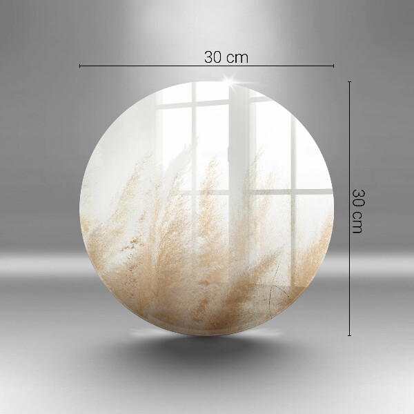Kuchynská doska veľká zo skla Pampasová tráva