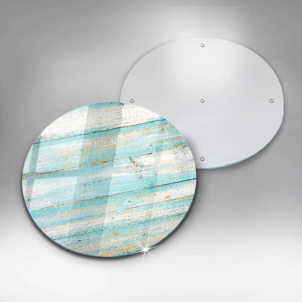 Kuchynská doska zo skla Vintage drevené dosky