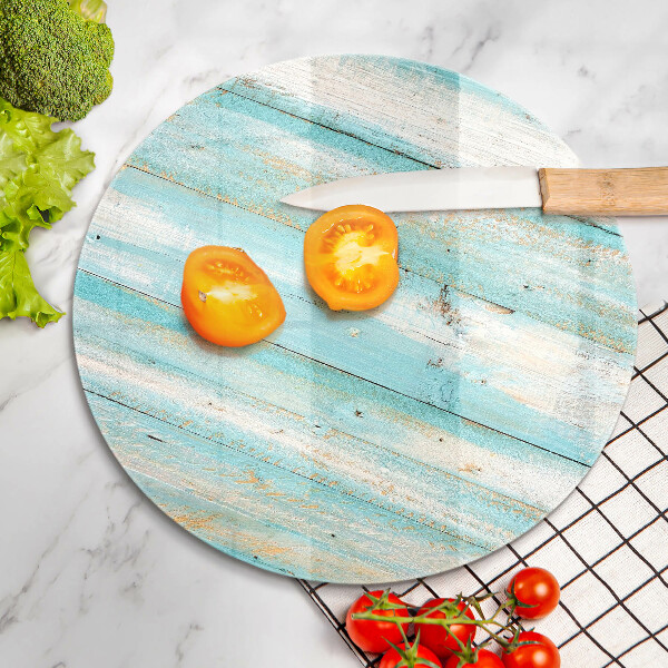 Kuchynská doska zo skla Vintage drevené dosky