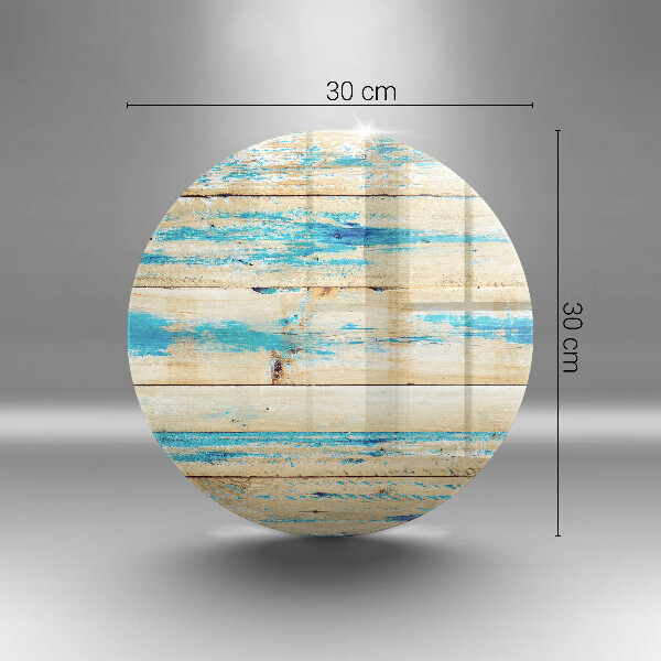Kuchynská doska zo skla Retro drevené dosky
