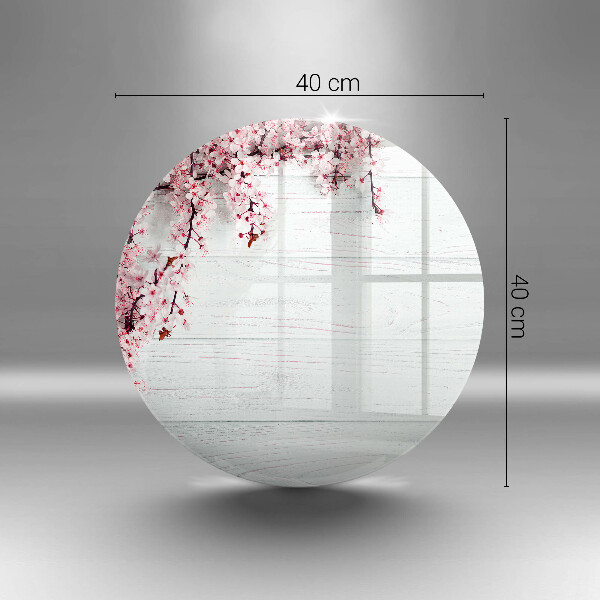 Kuchynská doska zo skla Kvety na doskách