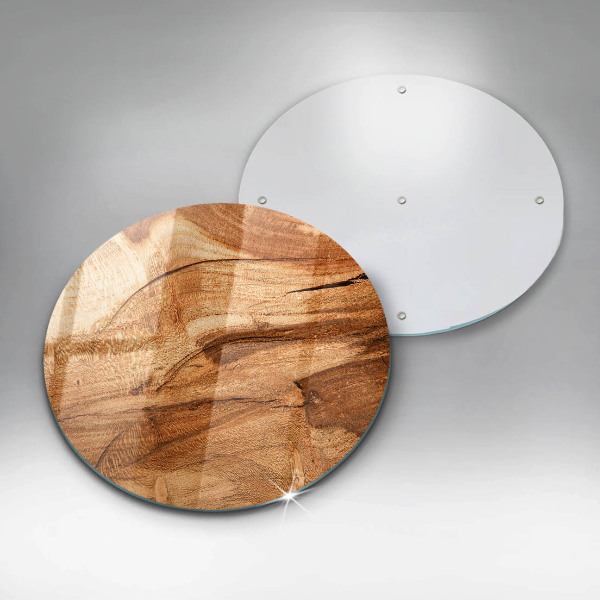 Kuchynská doska zo skla Textúra drevenej dosky