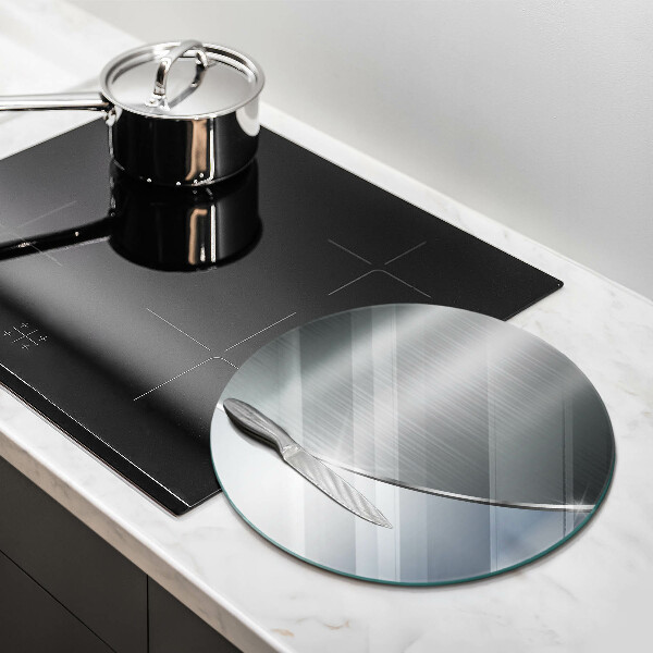 Kuchynská doska zo skla Kovový abstraktný vzor