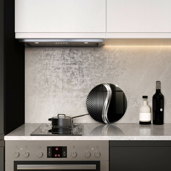 Kuchynská doska veľká zo skla Kovová konštrukcia