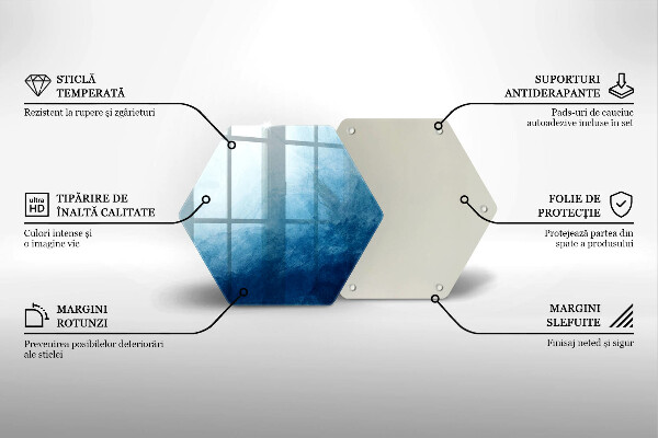 Kuchynská doska zo skla abstraktné pozadie