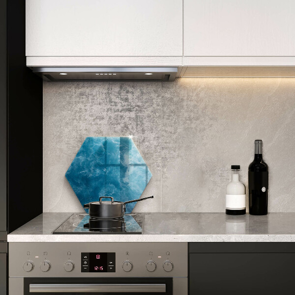 Kuchynská doska zo skla Modrá voda