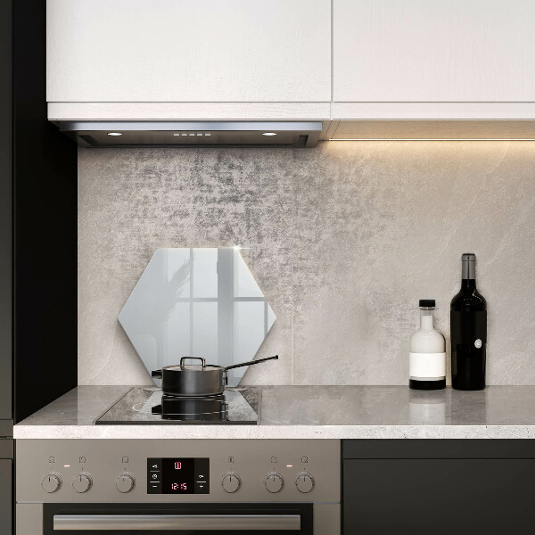 Kuchynská doska veľká zo skla biela farba