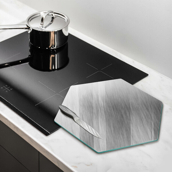 Kuchynská doska veľká zo skla Kovové textúry pozadia