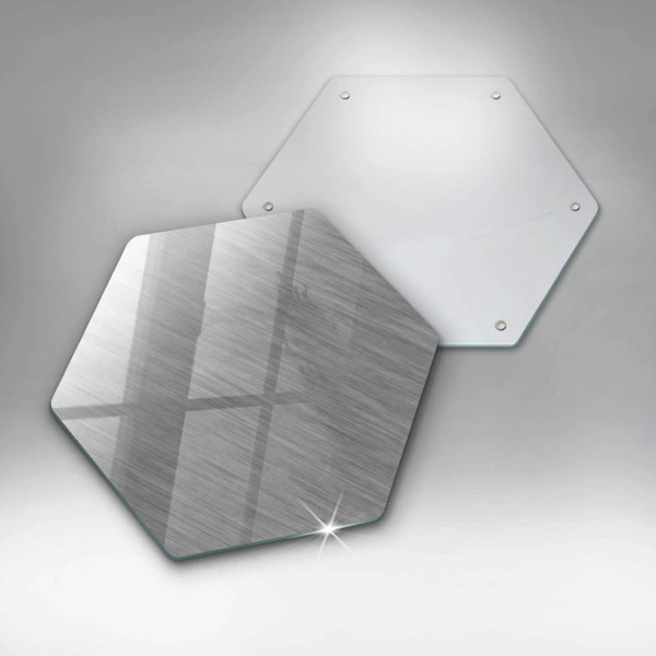 Kuchynská doska veľká zo skla Kovové textúry pozadia