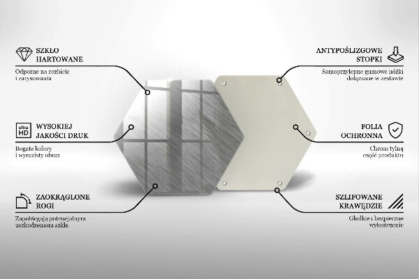 Kuchynská doska veľká zo skla Kovové textúry pozadia