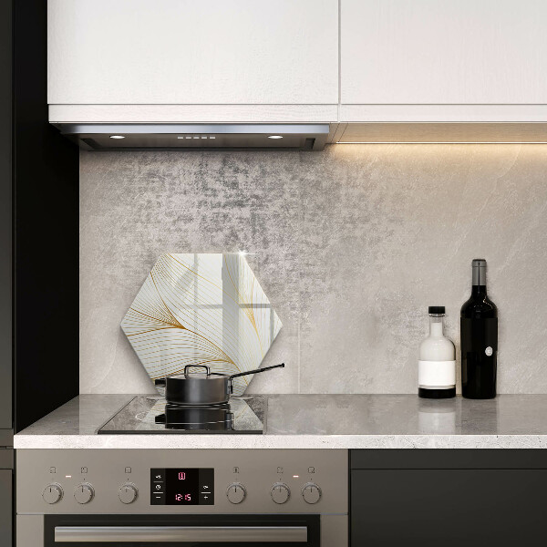 Kuchynská doska veľká zo skla Vzor moderných línií